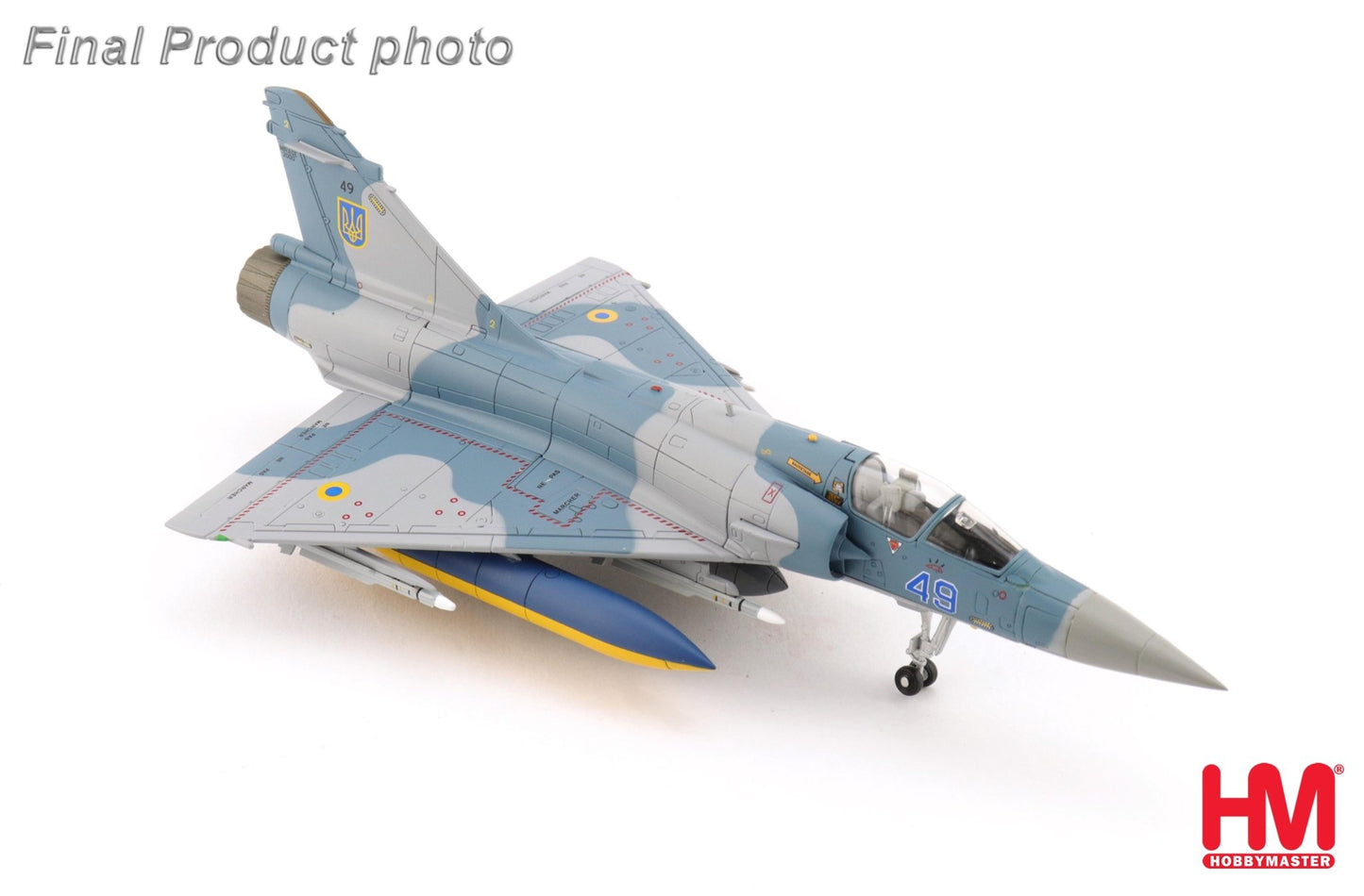 Hobby Master HA1622 1:72 Mirage 2000-5F Ukranian Air Force, 2025 (w/no. 1 & 2 planes decal)