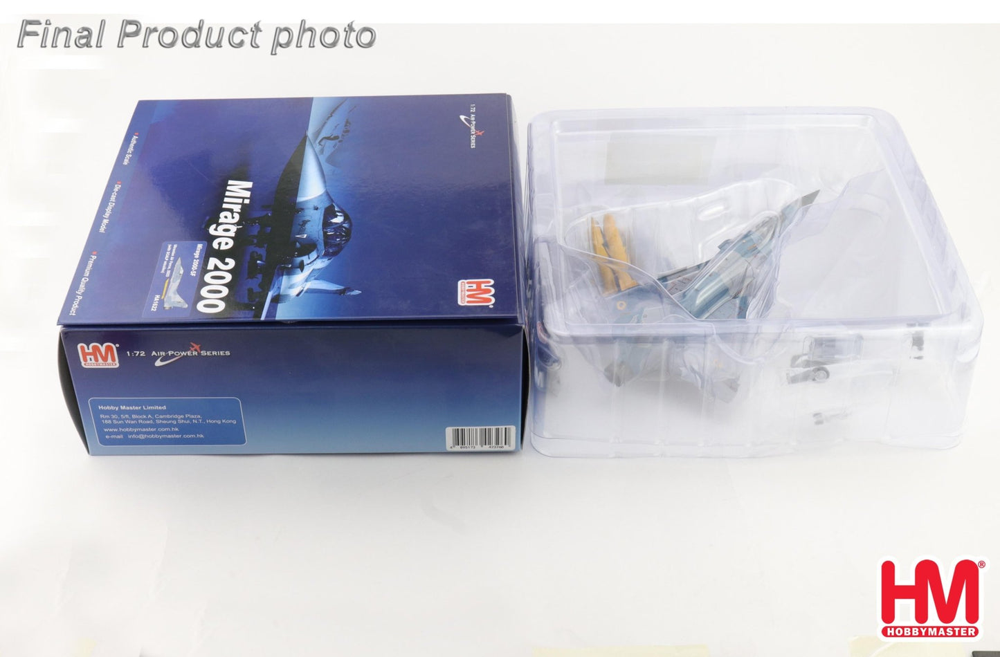 Hobby Master HA1622 1:72 Mirage 2000-5F Ukranian Air Force, 2025 (w/no. 1 & 2 planes decal)