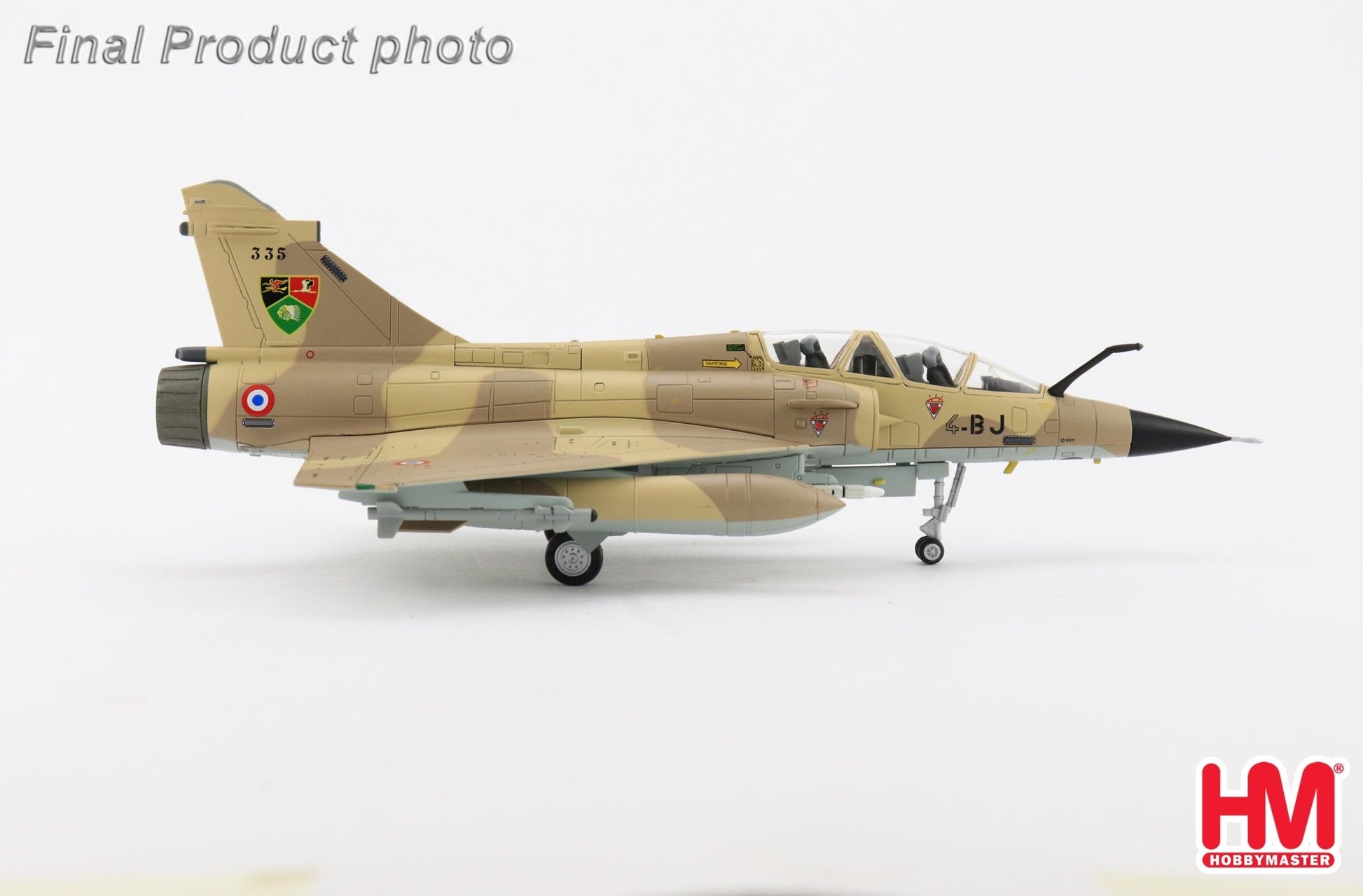 Hobby Master HA1652 1:72 Mirage 2000N "Exercise Red Flag" 4-BJ, EC 2/4 "La Fayette", BA 116 Luxeuil, July 1992