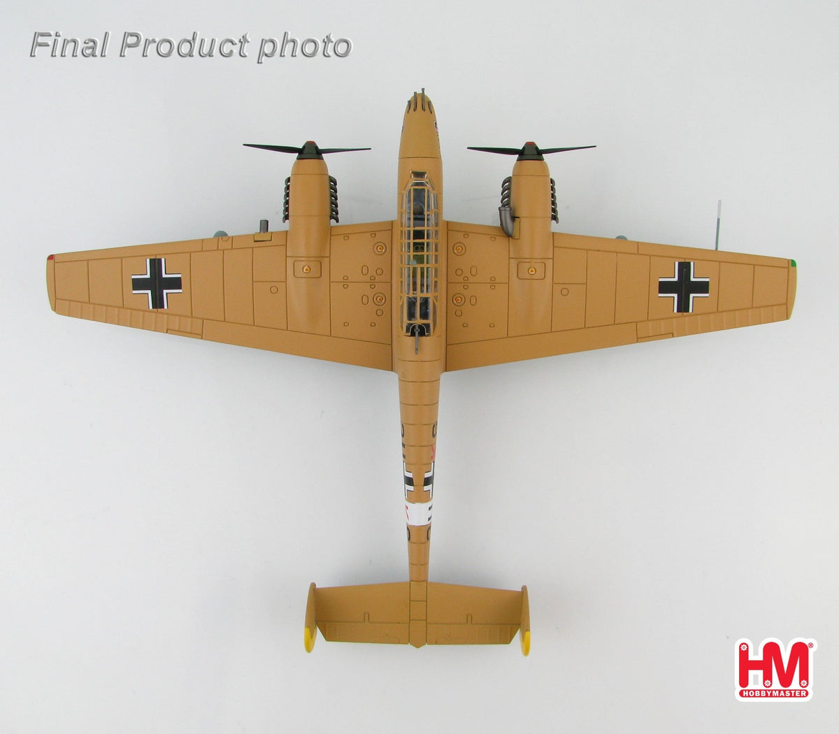 Hobby Master HA1812 1:72 Bf 110E - 2 3U+KS, 8./ZG 26, North Africa, 1941