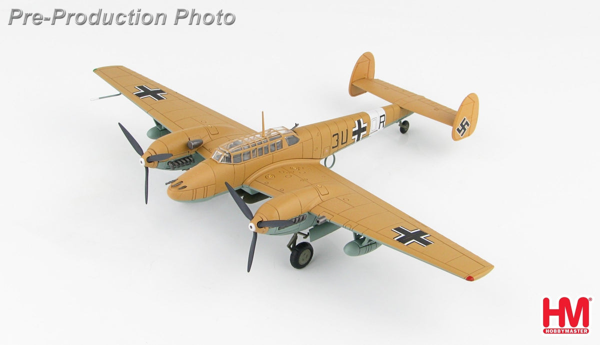 Hobby Master HA1815 1:72 Bf 110E - 2 Trop 3U+OR, 7./ZG 26, Libya, 1942