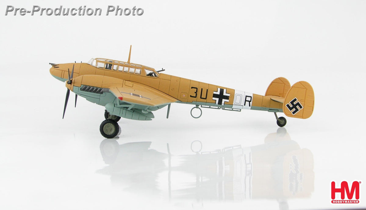Hobby Master HA1815 1:72 Bf 110E - 2 Trop 3U+OR, 7./ZG 26, Libya, 1942