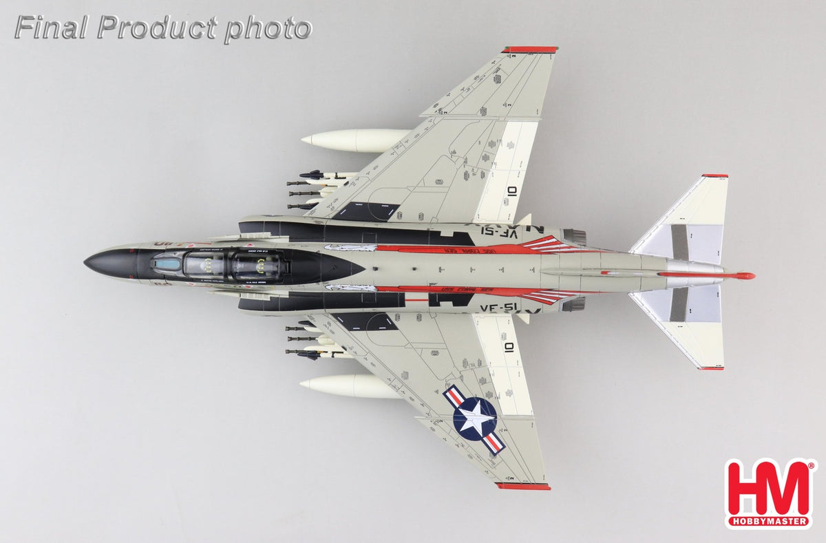 Hobby Master HA19043 1:72 U.S Navy F - 4B "Mig - 17 Killer" VF - 51 Screaming Eagles