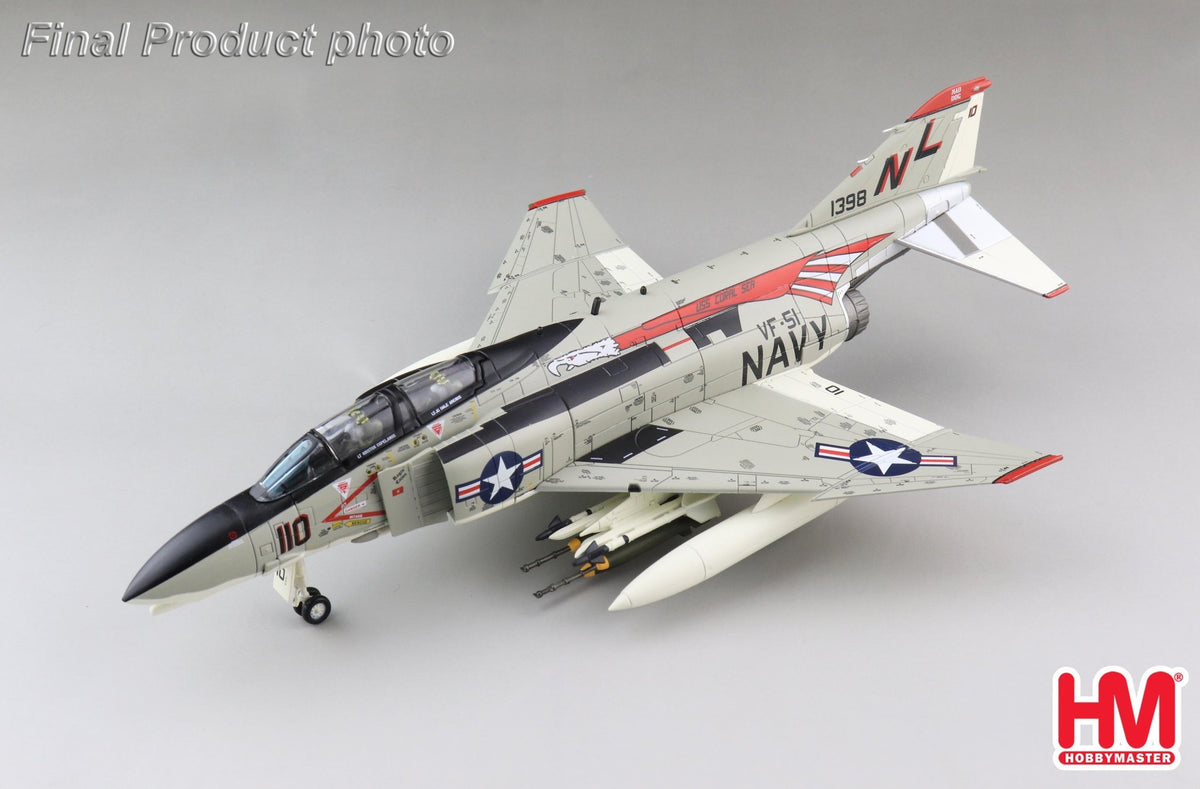 Hobby Master HA19043 1:72 U.S Navy F - 4B "Mig - 17 Killer" VF - 51 Screaming Eagles