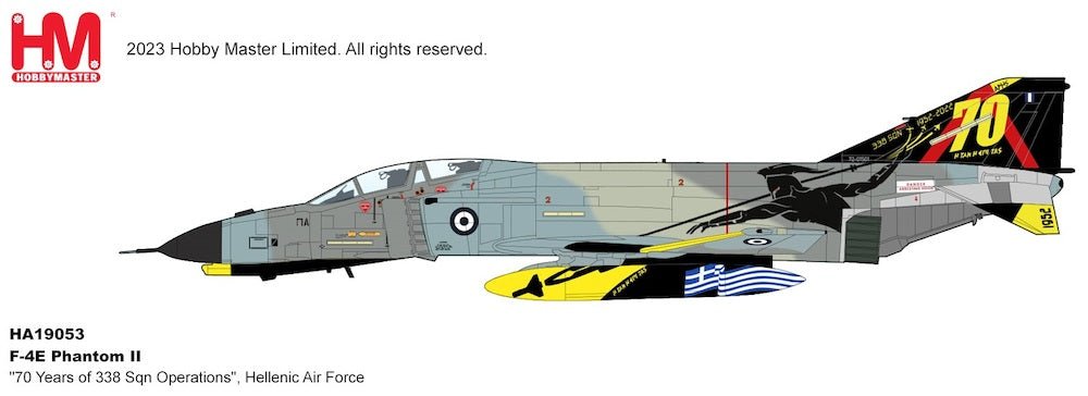 Hobby Master HA19053 1:72 F - 4E “70 Years of 338 Sqn. Operations”, Hellenic Air Force
