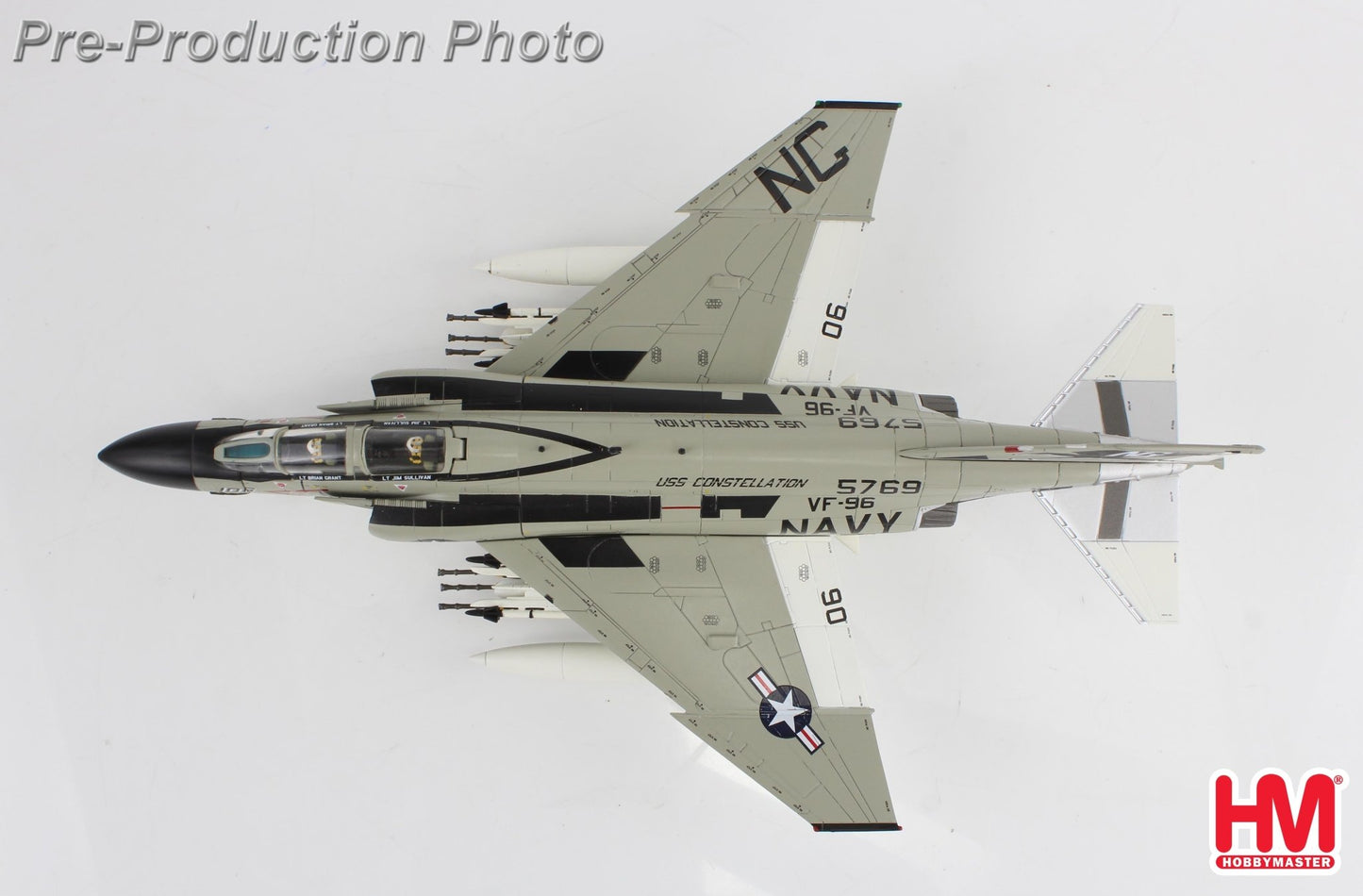 Hobby Master HA19071 1:72 F - 4J "Showtime 106" 155769, VF - 96, USS Constellation, May 1972