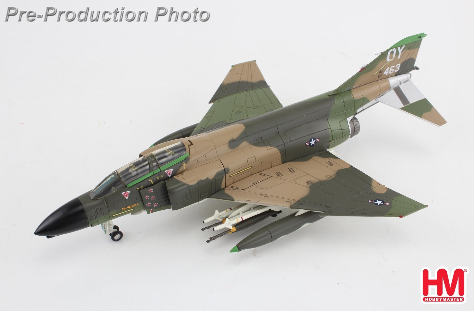 Hobby Master HA19073 1:72 F - 4D Phantom II "MIG Killer" 66 - 7463, 665th TFS, 432nd TRW, Thailand, Oct 1972