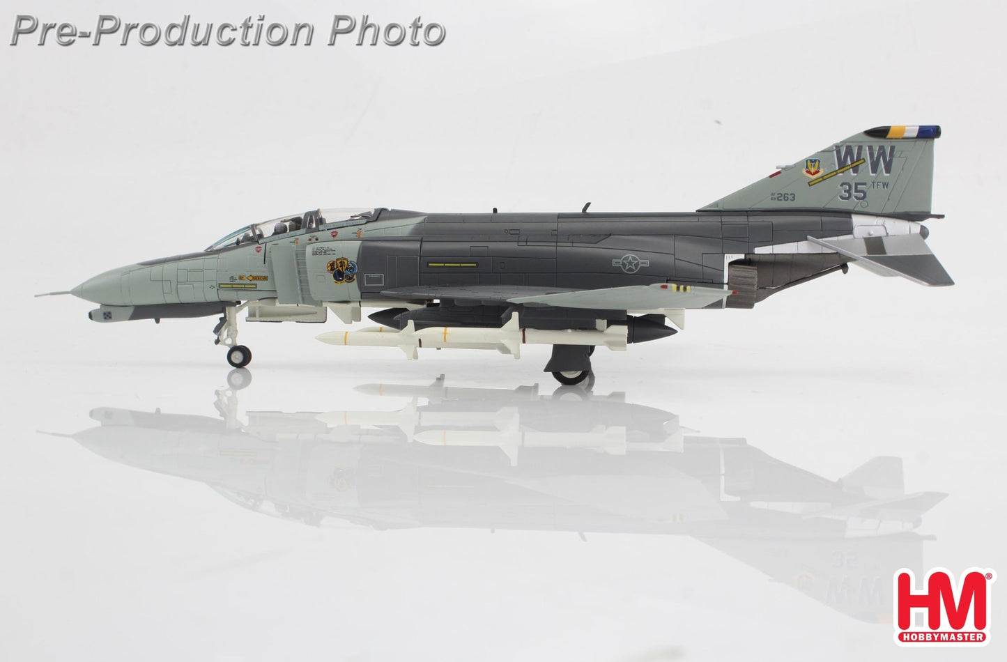 Hobby Master HA19075 1:72 F - 4G Wild Weasels 69 - 7253, 561 TFS/35 TFW, George AFB, 1991
