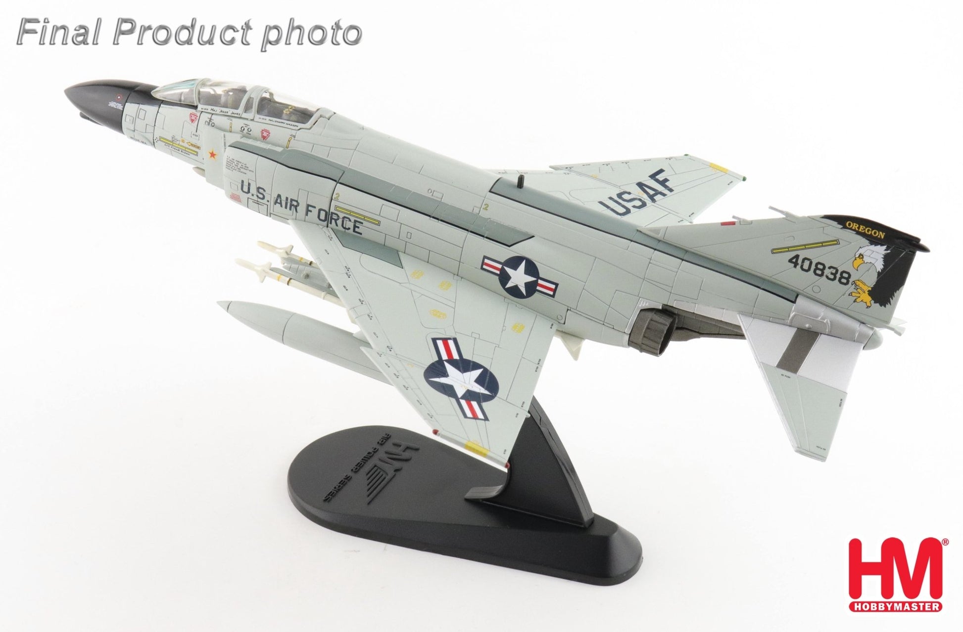 Hobby Master HA19076 1:72 F - 4C "Oregon ANG" 40838, 114th TFTS, Oregon, 1980s