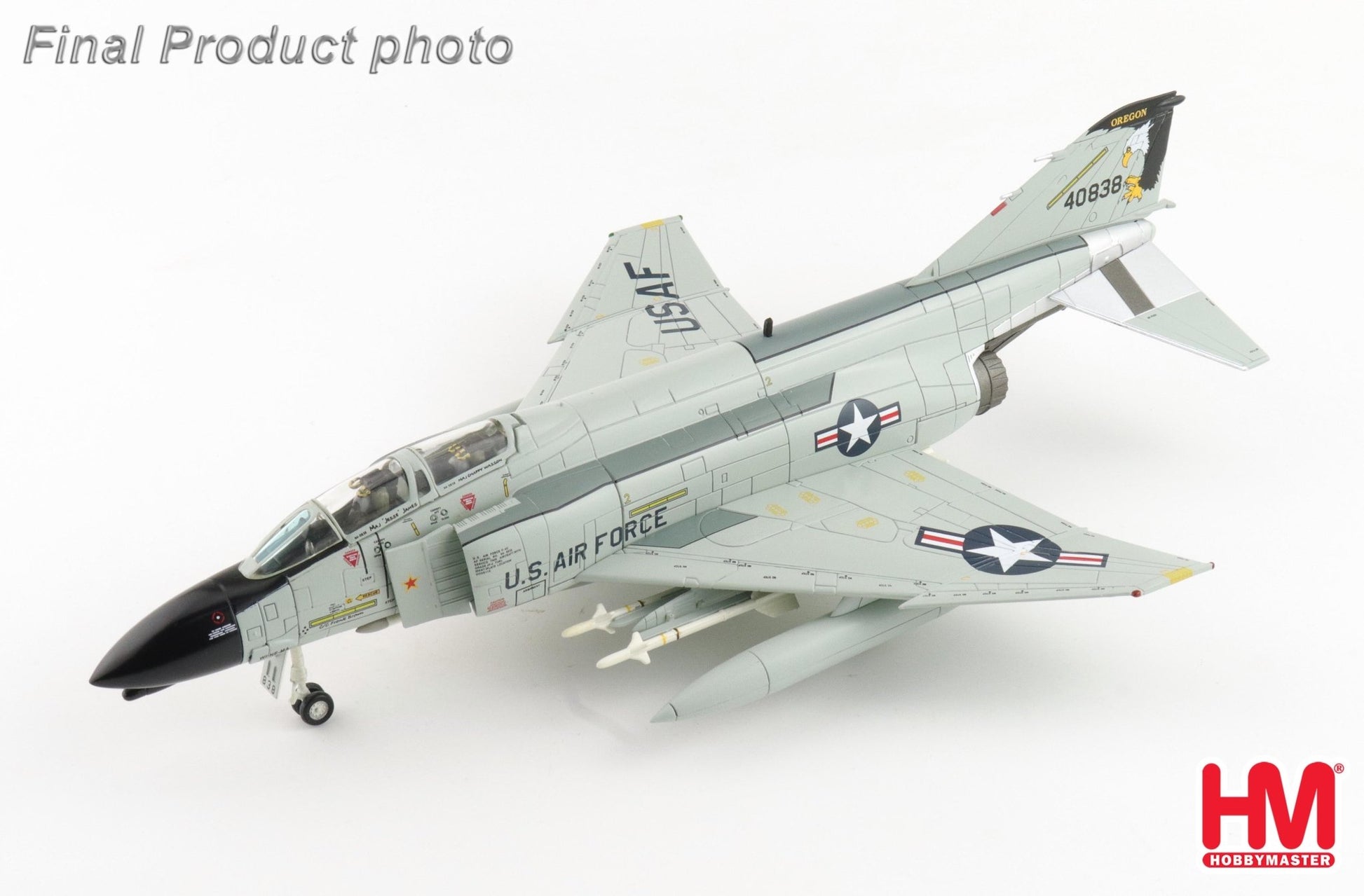 Hobby Master HA19076 1:72 F - 4C "Oregon ANG" 40838, 114th TFTS, Oregon, 1980s