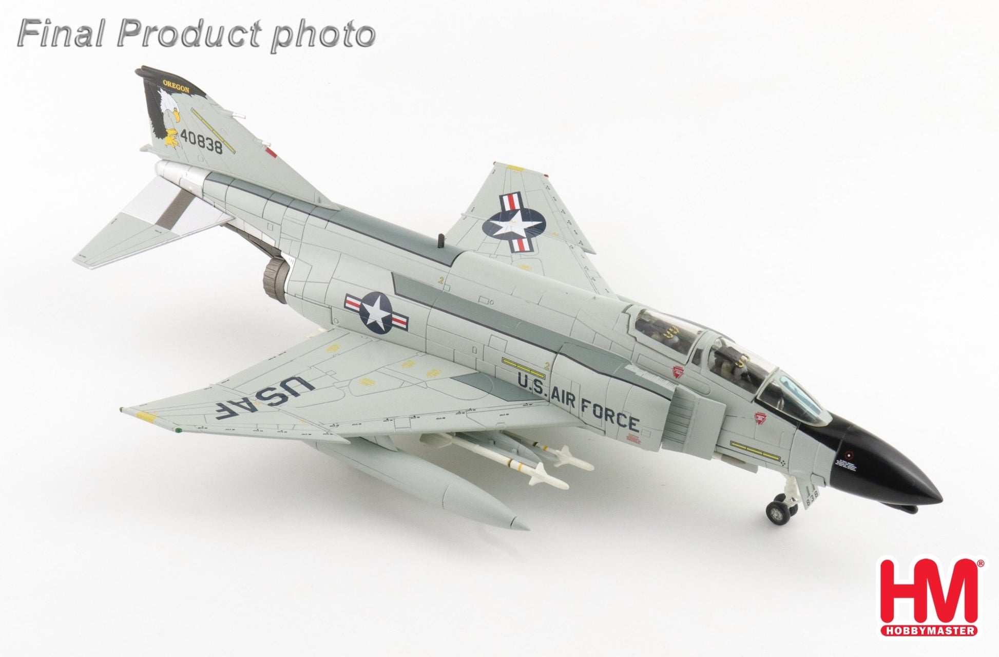 Hobby Master HA19076 1:72 F - 4C "Oregon ANG" 40838, 114th TFTS, Oregon, 1980s