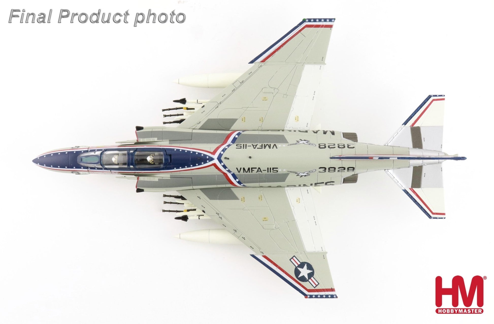 Hobby Master HA19078 1:72 F - 4J Phantom II 153828, US Marines, MCAS Iwakuni, 1976