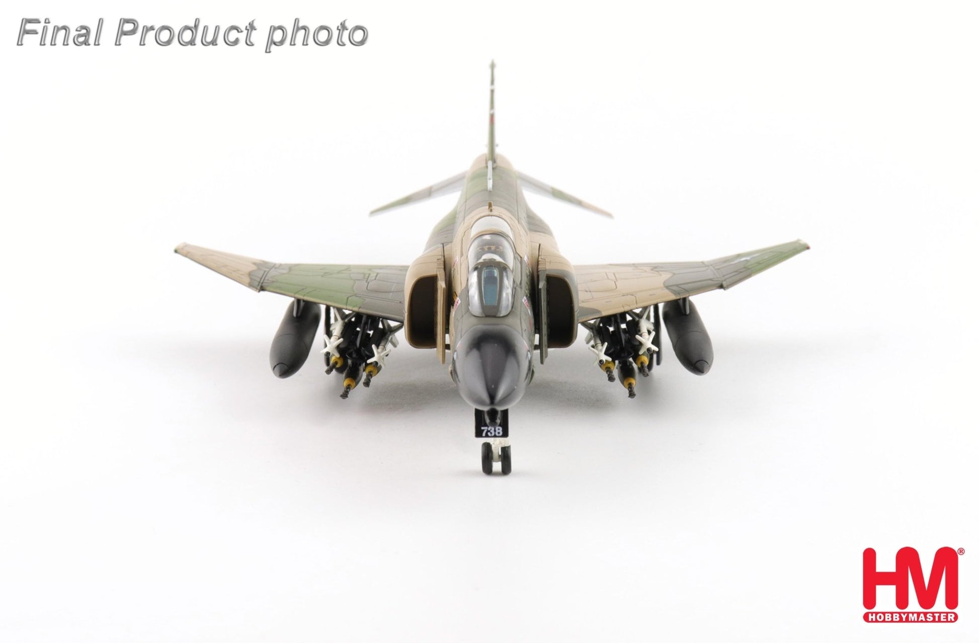 Hobby Master HA19081 1:72 F - 4D Phantom II "Night Owl" 66 - 8738, 497th TFS, USAF, Ubon, Sept 1972