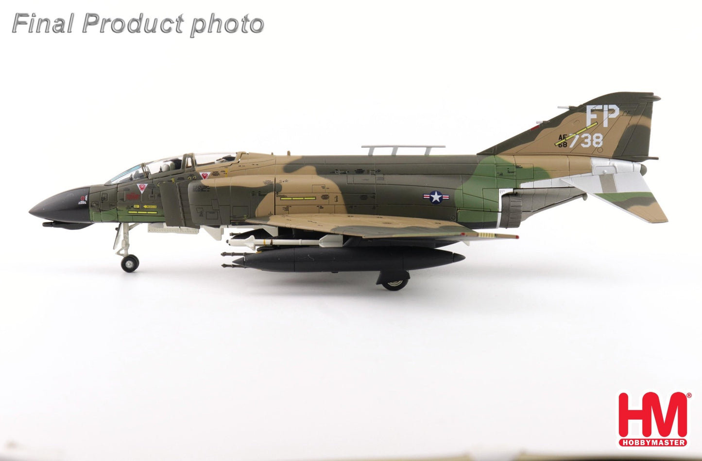Hobby Master HA19081 1:72 F - 4D Phantom II "Night Owl" 66 - 8738, 497th TFS, USAF, Ubon, Sept 1972