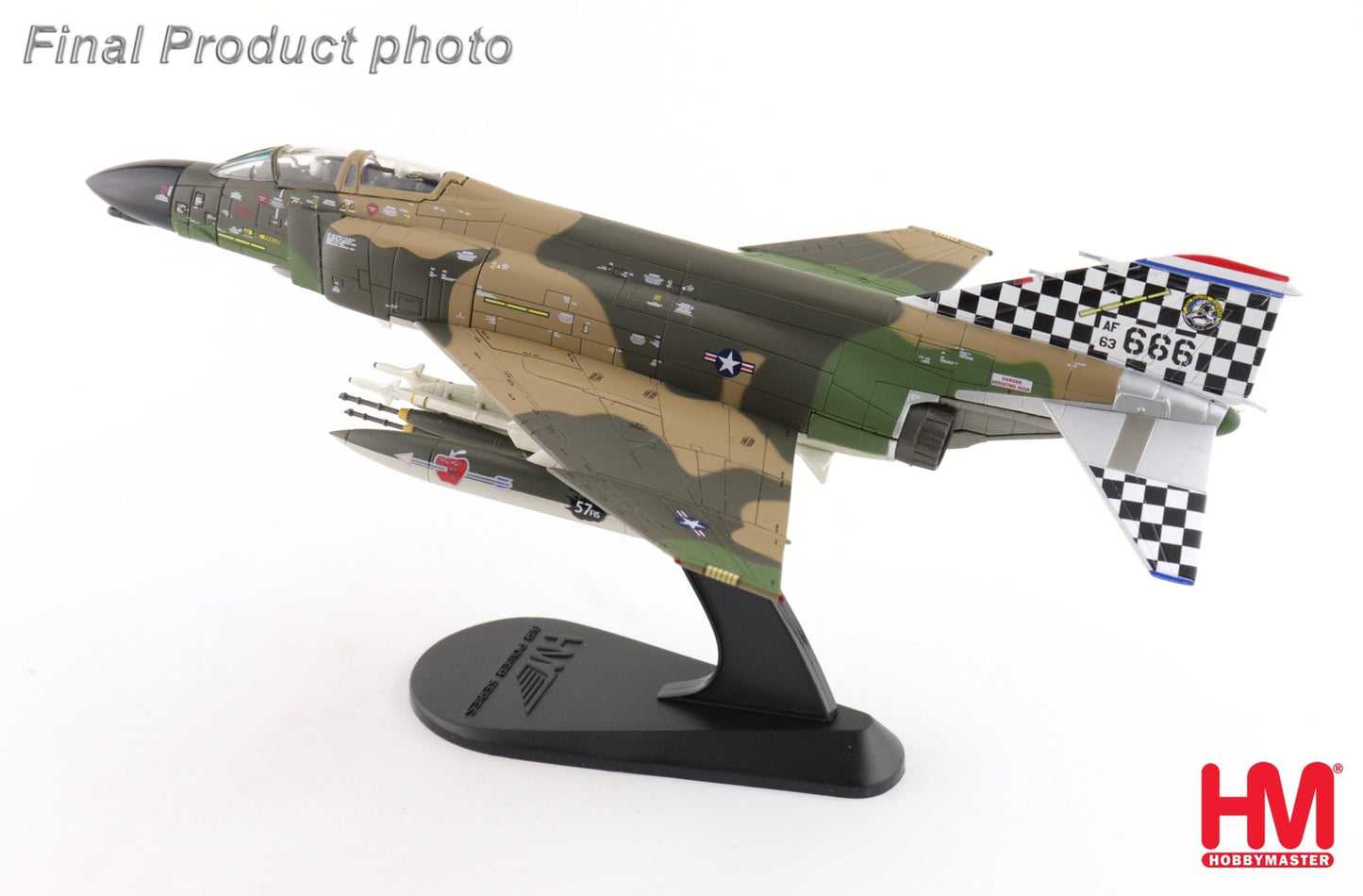 Hobby Master HA19082 1:72 F - 4C Phantom II "Wiliam Tell" 63 - 7666, 57th FIS, USAF, Iceland, 1977
