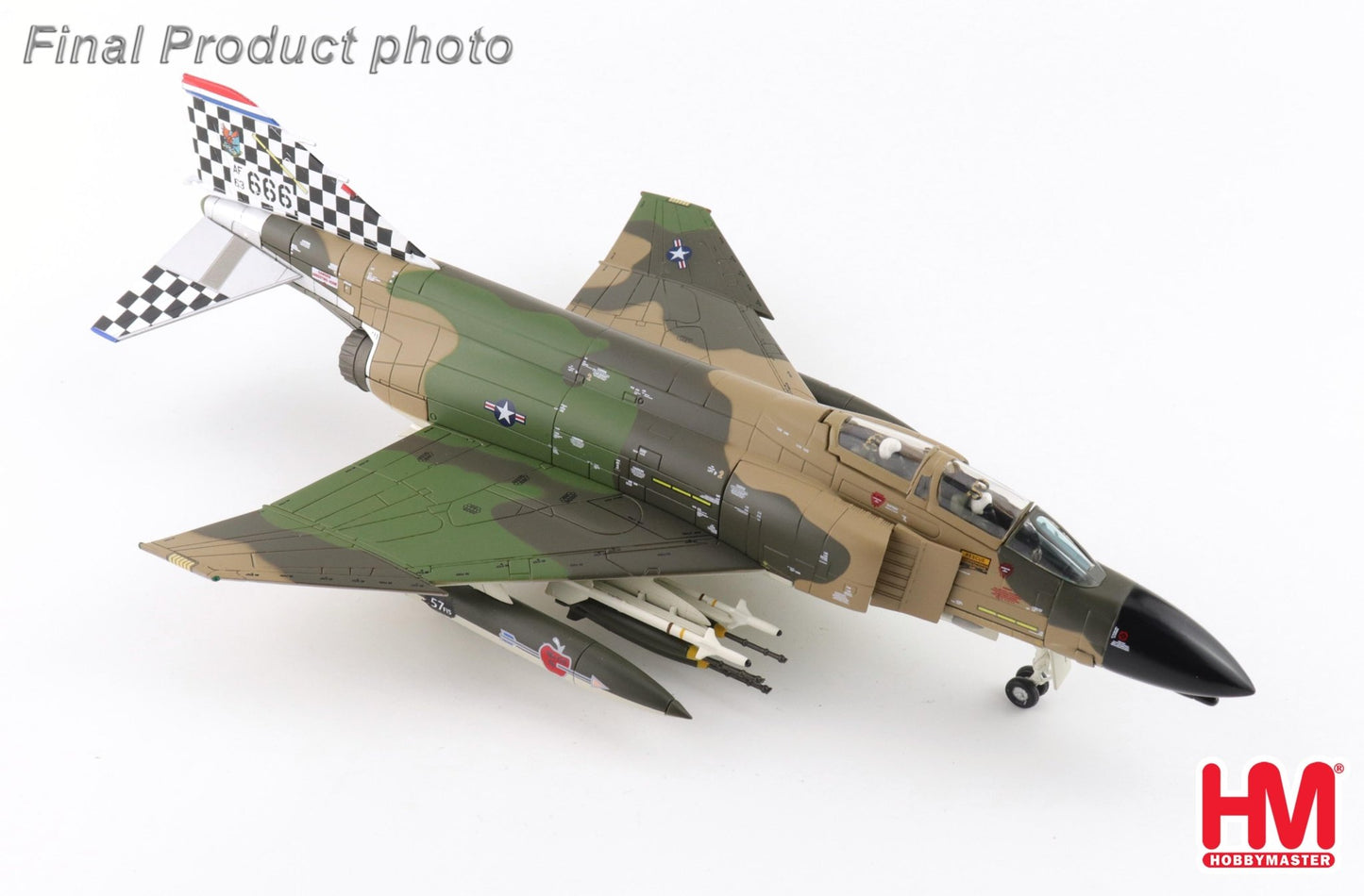 Hobby Master HA19082 1:72 F - 4C Phantom II "Wiliam Tell" 63 - 7666, 57th FIS, USAF, Iceland, 1977