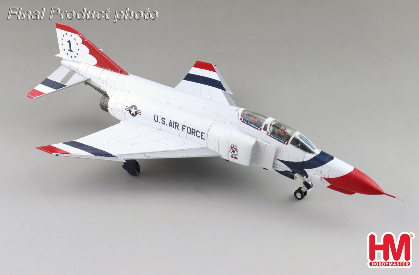 Hobby Master HA19083 1:72 F - 4E Thunderbirds No.1 plane, USAF, 1973/74 season