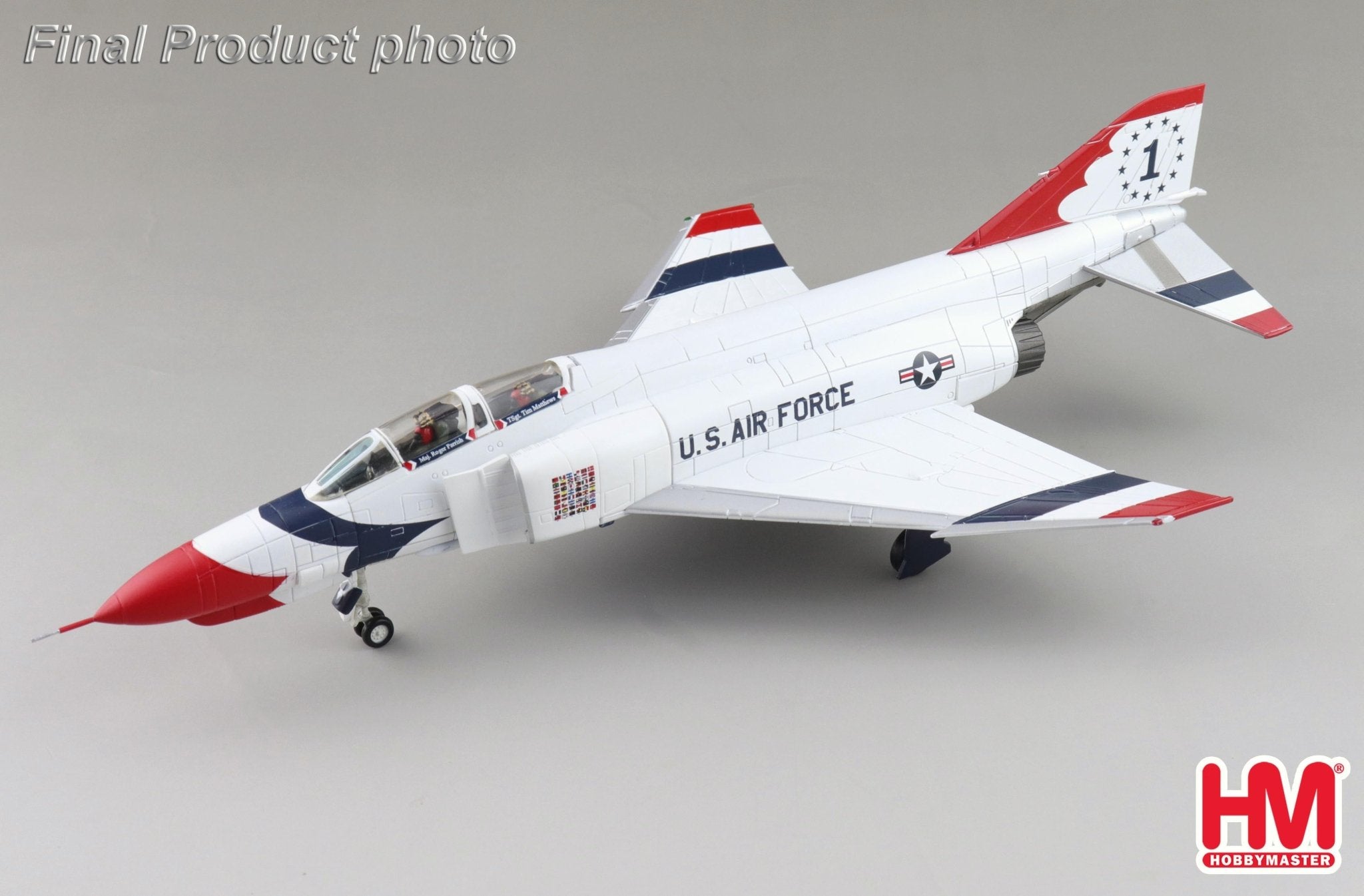 Hobby Master HA19083 1:72 F-4E Thunderbirds No.1 plane, USAF, 1973
