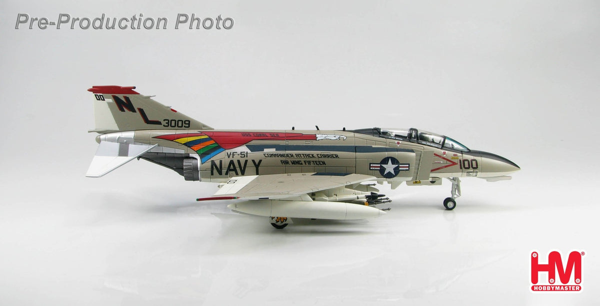 Hobby Master HA1963 1:72 F - 4B B VF - 51, CAG Bird of CVW - 15, USS Coral Sea Screaming Eagles