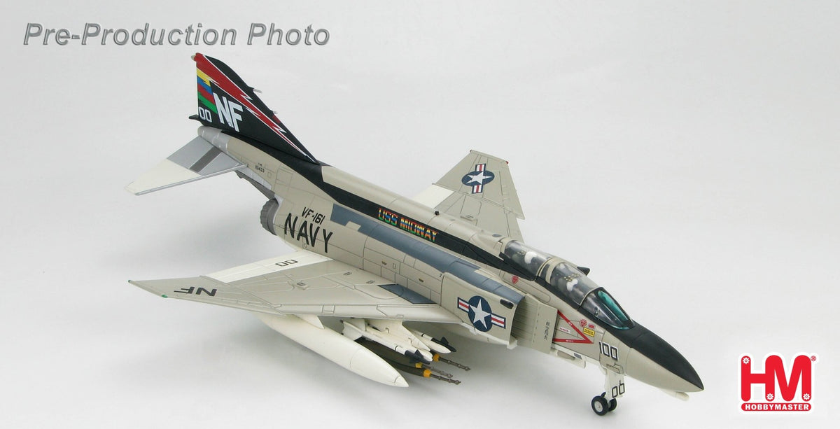 Hobby Master HA1965 F - 4N VF - 161 CHARGERS, CAG Bird of CVW - 5, USS Midway 1977 HA1965