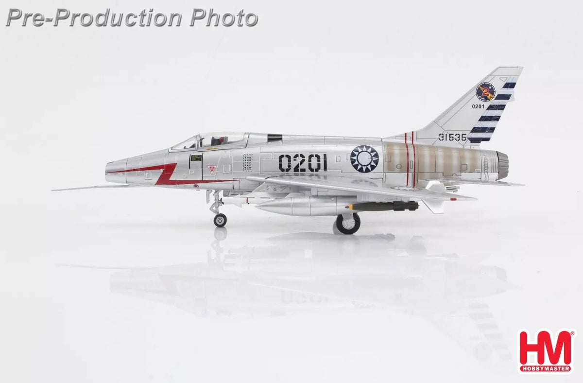 Hobby Master HA2125 1:72 F - 100D Super Sabre 020/51 - 1535, 41st Sqn., ROCAF