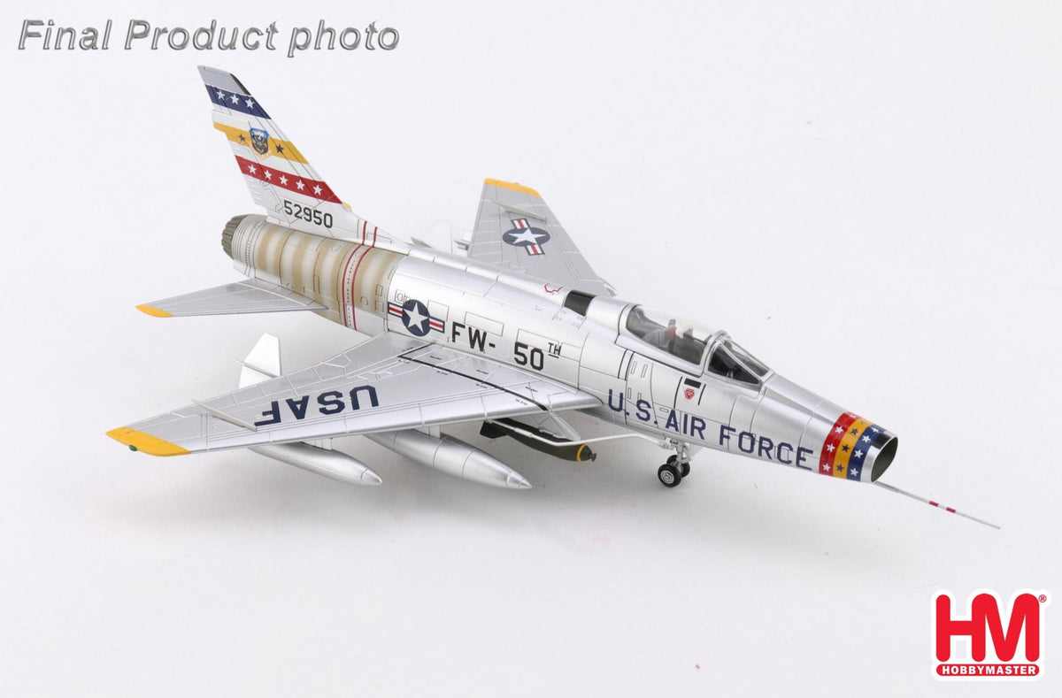 Hobby Master HA2128 1:72 F-100D Super Sabre 55-2950, 81st TFS, 50th TFW, France 1958