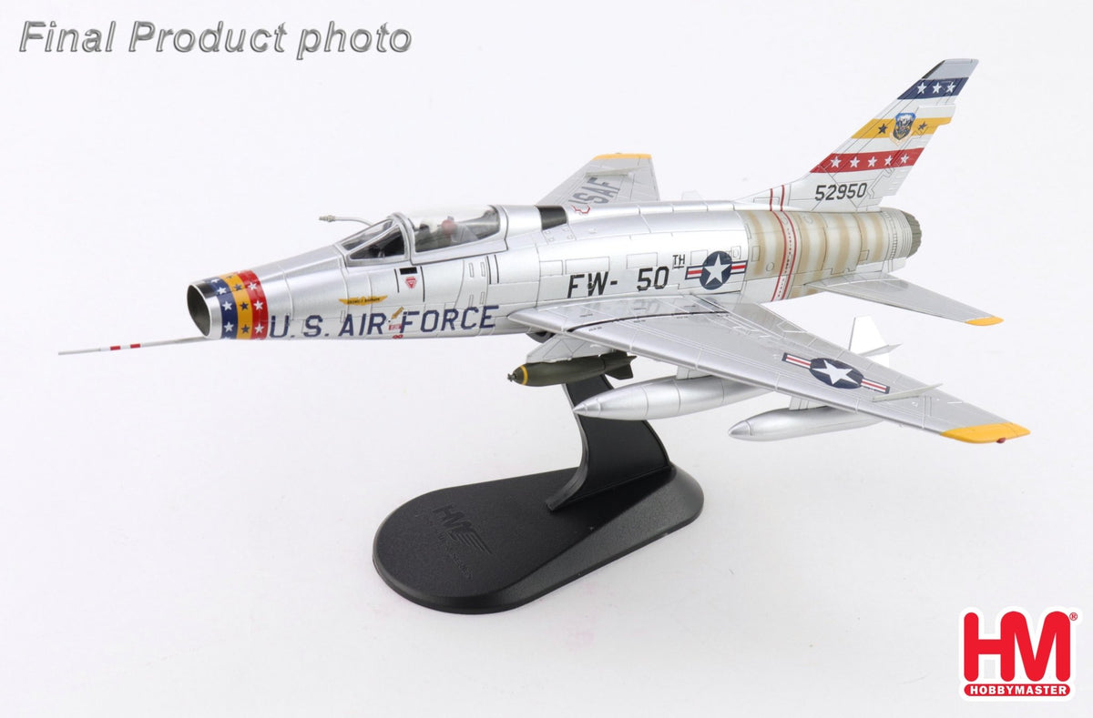 Hobby Master HA2128 1:72 F-100D Super Sabre 55-2950, 81st TFS, 50th TFW, France 1958