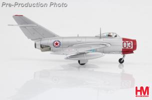 Hobby Master HA2426 1:72 MIG - 15bis Red 03, Chinese People's Volunteers Air Force, North Korea, 1950s