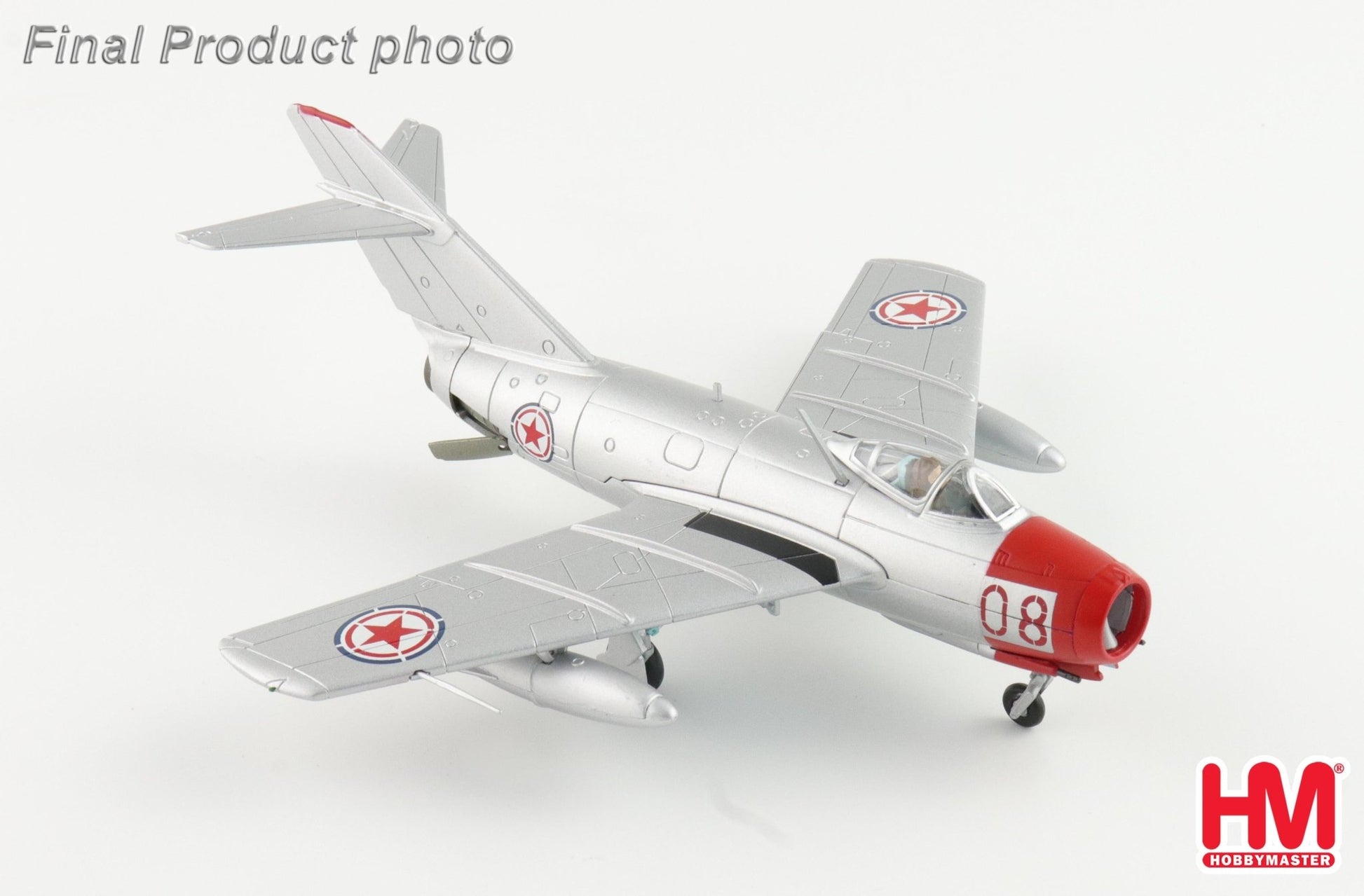 Hobby Master HA2429 1:48 MIG - 15bis Red 08, Chinese People's Volunteers AF, 1950s