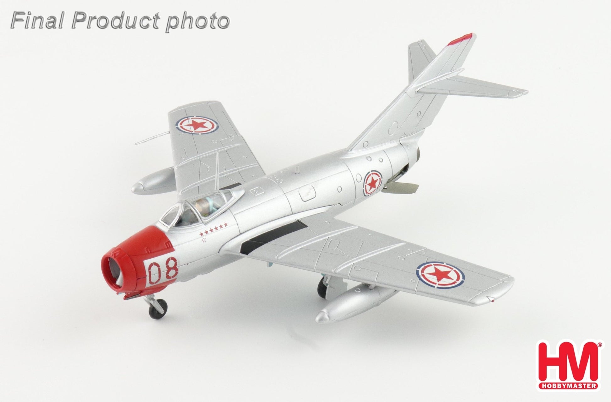 Hobby Master HA2429 1:48 MIG - 15bis Red 08, Chinese People's Volunteers AF, 1950s