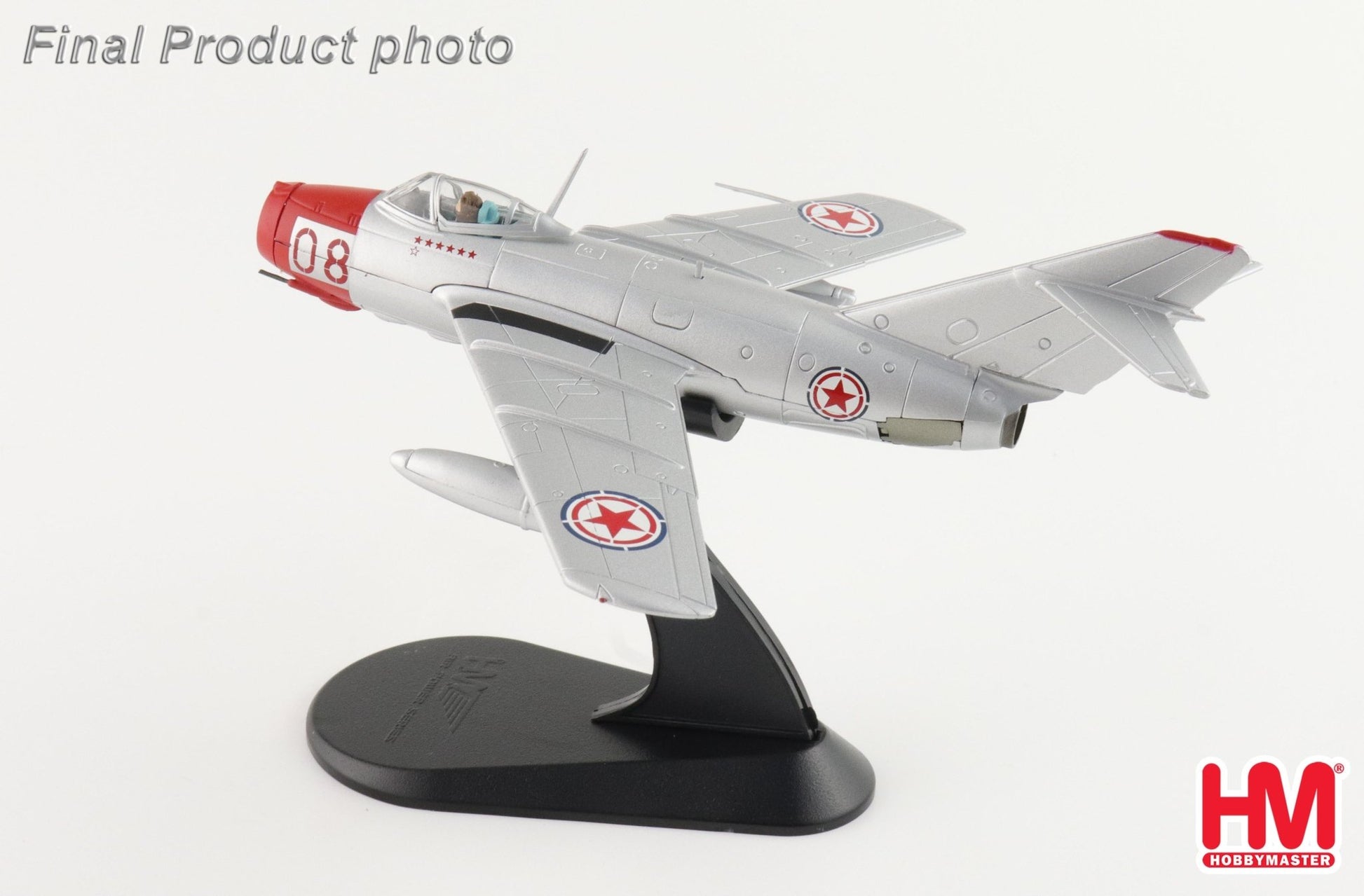 Hobby Master HA2429 1:48 MIG - 15bis Red 08, Chinese People's Volunteers AF, 1950s
