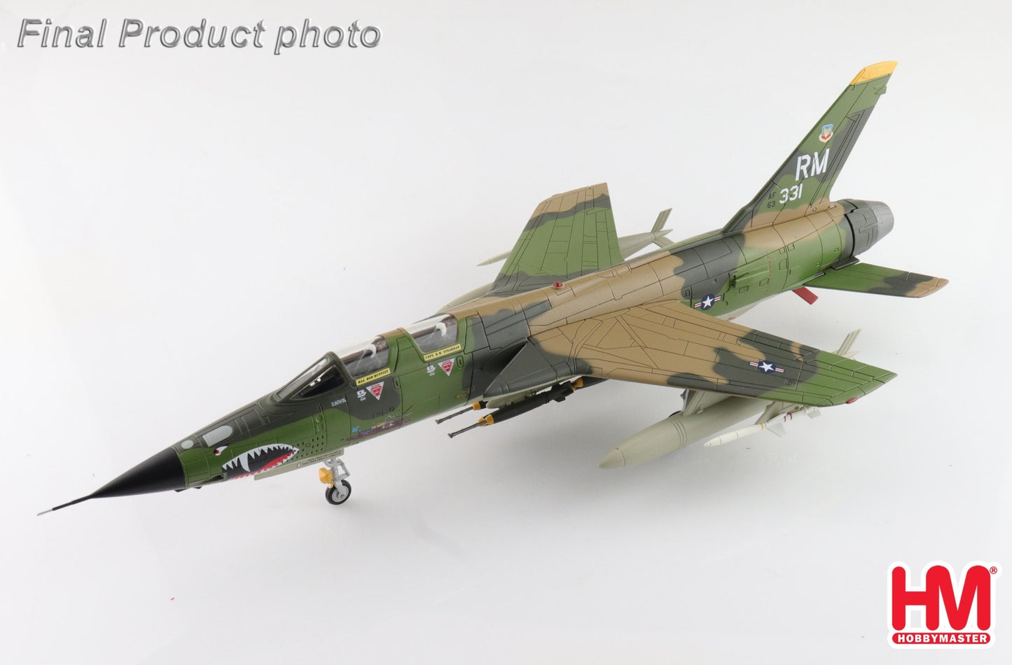 Hobby Master HA2523 1:72 F - 105F "Red River Showboat" 63 - 8331, 354 TFS/355 TFW, Takhki RTAFB