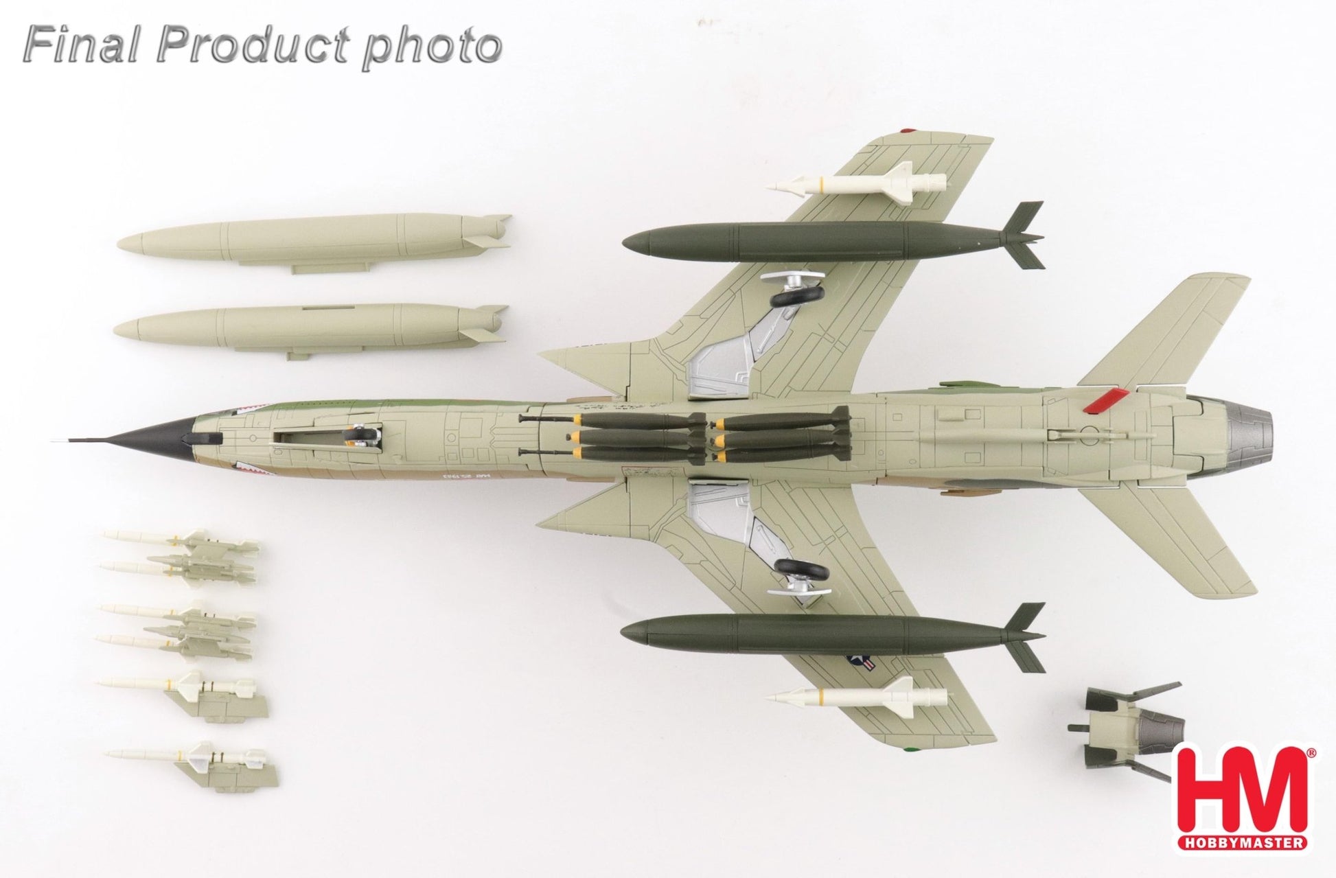 Hobby Master HA2553 1:72 F - 105F Thunderchief "Peach 91" 63 - 8299, 128th TFS, Dobbins, 24 May 1983