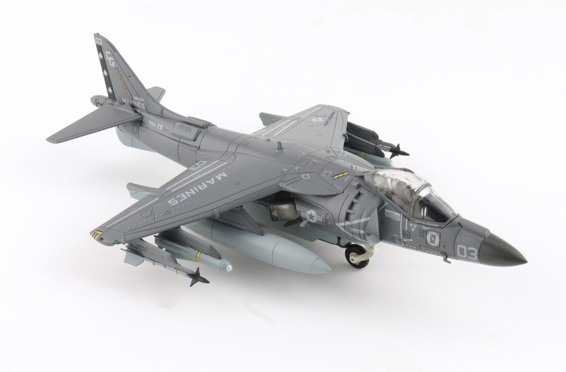 Hobby Master HA2633 1:72 AV - 8B II Plus "Operation Inherent Resolve" 165357, VMA - 231, USCENTCOM, 2017