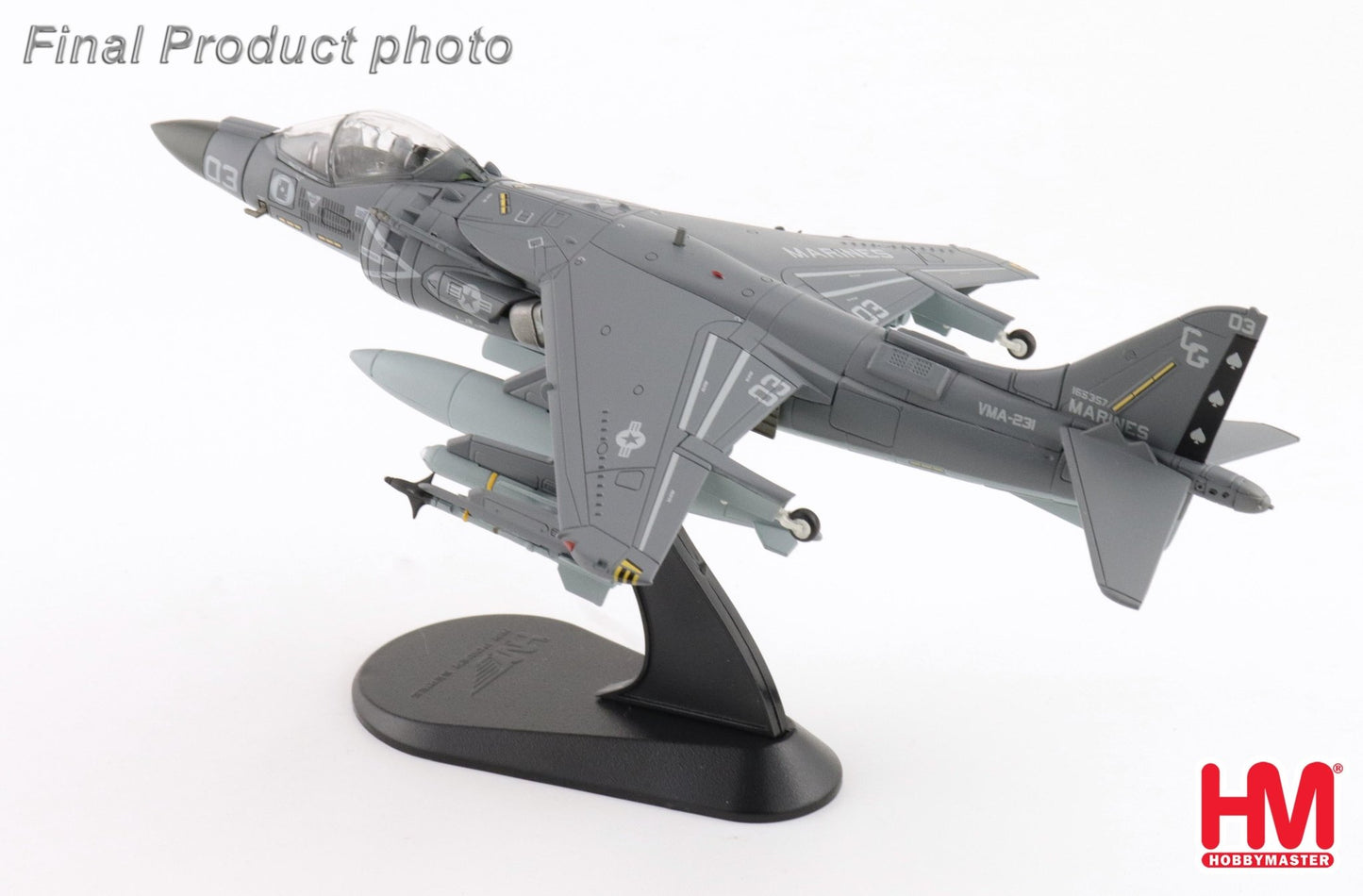 Hobby Master HA2633 1:72 AV - 8B II Plus "Operation Inherent Resolve" 165357, VMA - 231, USCENTCOM, 2017