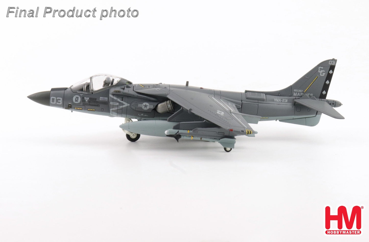 Hobby Master HA2633 1:72 AV - 8B II Plus "Operation Inherent Resolve" 165357, VMA - 231, USCENTCOM, 2017