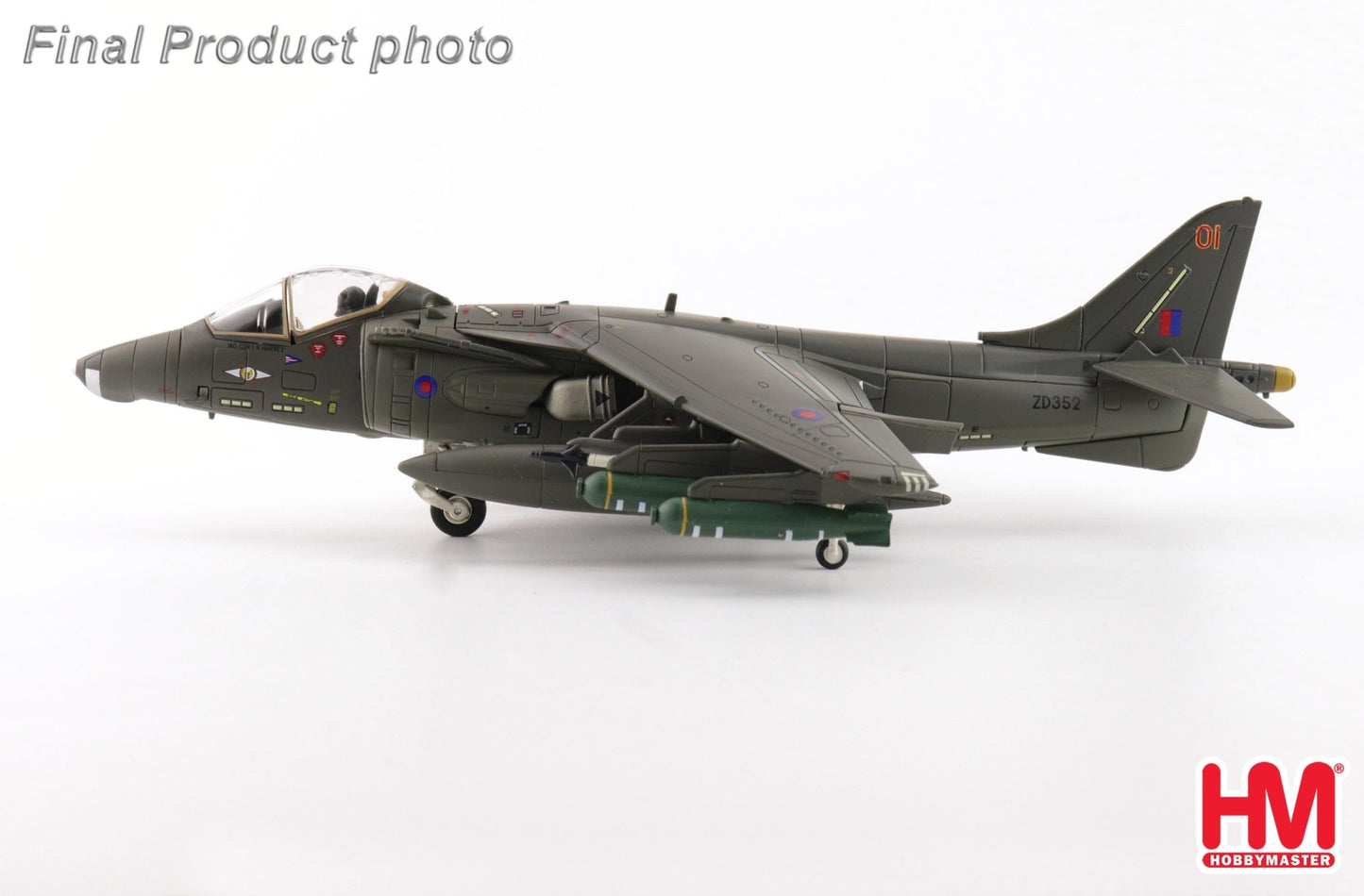Hobby Master HA2654 1:72 Harrier GR.5 ZD352/01, No.1 Sqn., RAF Wittering, 1990s
