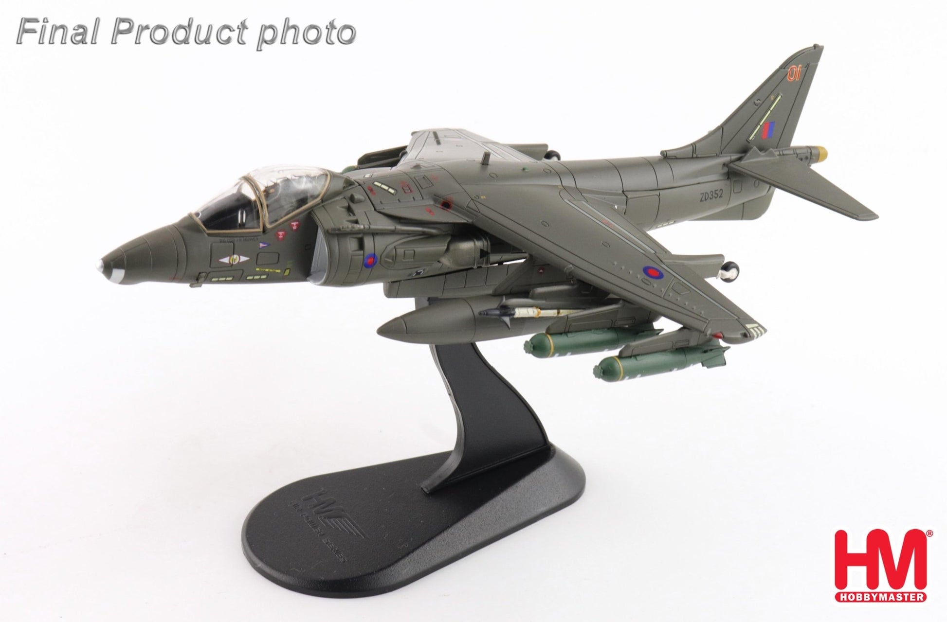 Hobby Master HA2654 1:72 Harrier GR.5 ZD352/01, No.1 Sqn., RAF Wittering, 1990s