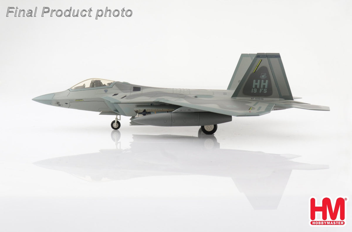 Hobby Master HA2822 1:72 F-22A Raptor Hickam AFB
