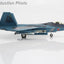 Hobby Master HA2830 1:72 F - 22 "Sea Camouflage" 37 - 8322, 3rd SQ, JASDF (pseudo scheme) (with 8 x AAM - 3 under the wings)
