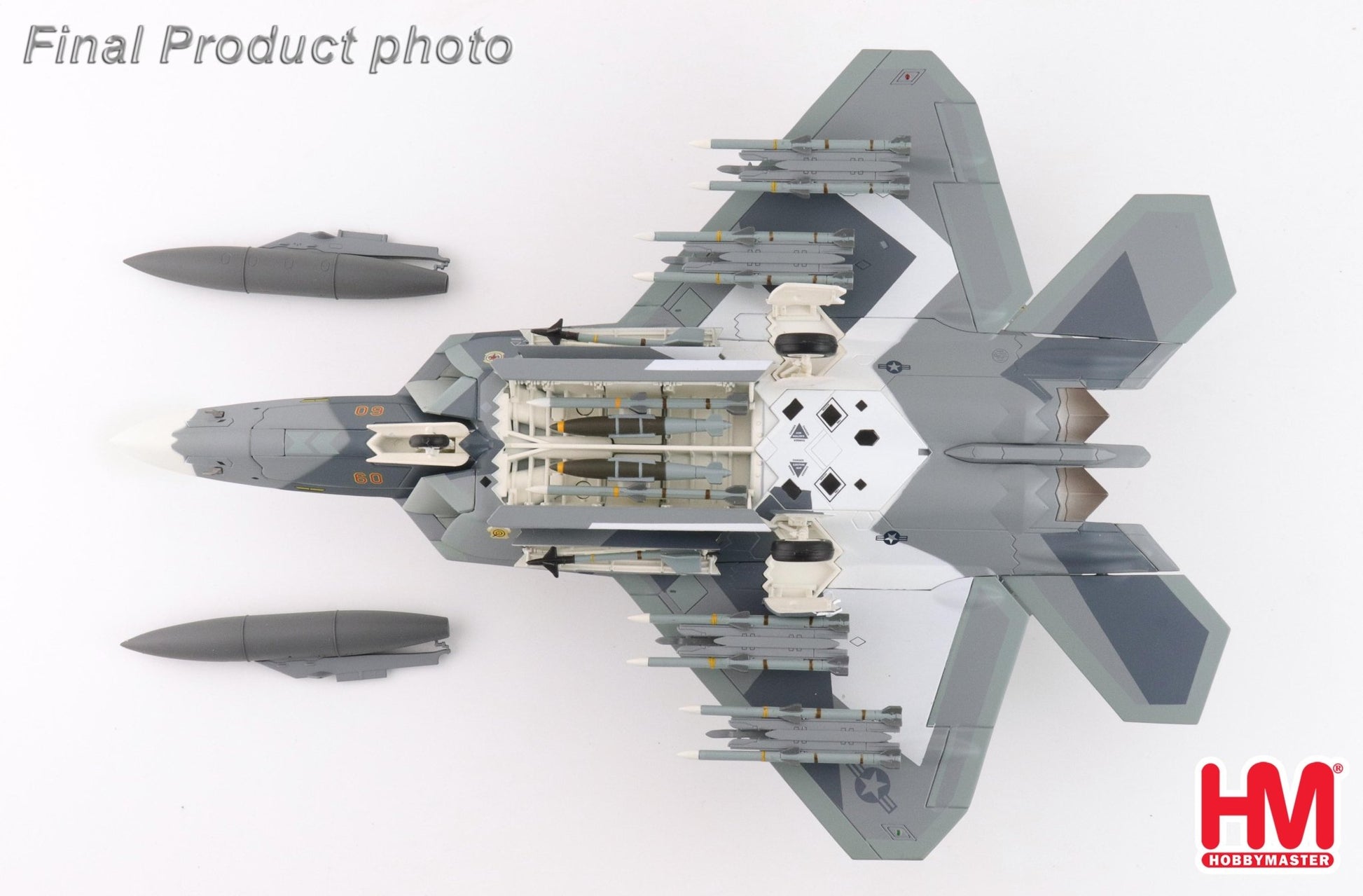 Hobby Master HA2831 1:72 F - 22 "Splinter Camouflage" USAF (fictitious scheme)