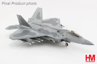 Hobby Master HA2833 1:72F-22 "Maj. Joshua 'Cabo' Gunderson" 01-4023, 43rd FS, 325th FW, Tyndall AFB (w/ pilot's signature card)