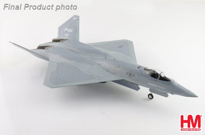 Hobby Master HA2850 1:72 YF - 23 "Gray Ghost" PAV - 2, AF ser.no.87 - 0801,1990 (with 3 xAIM - 120,2 xAIM - 9)
