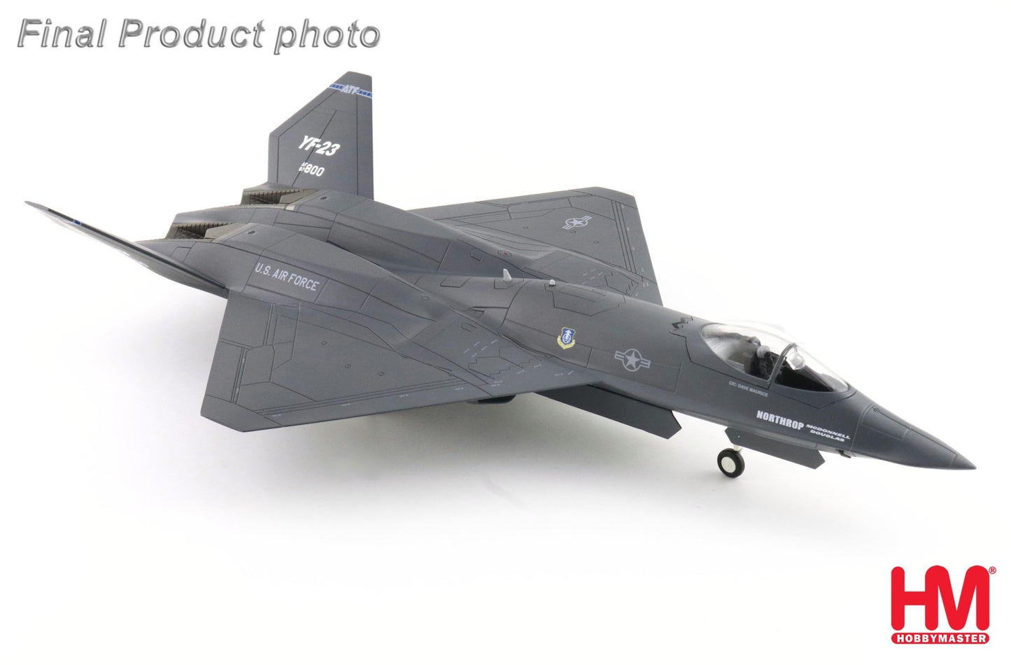 Hobby Master HA2851 1:72 YF - 23 "Black Widow II" PAV - 1, 87 - 0800, 1990 NMUSAF, Wright Patt AFB, Dayton OH