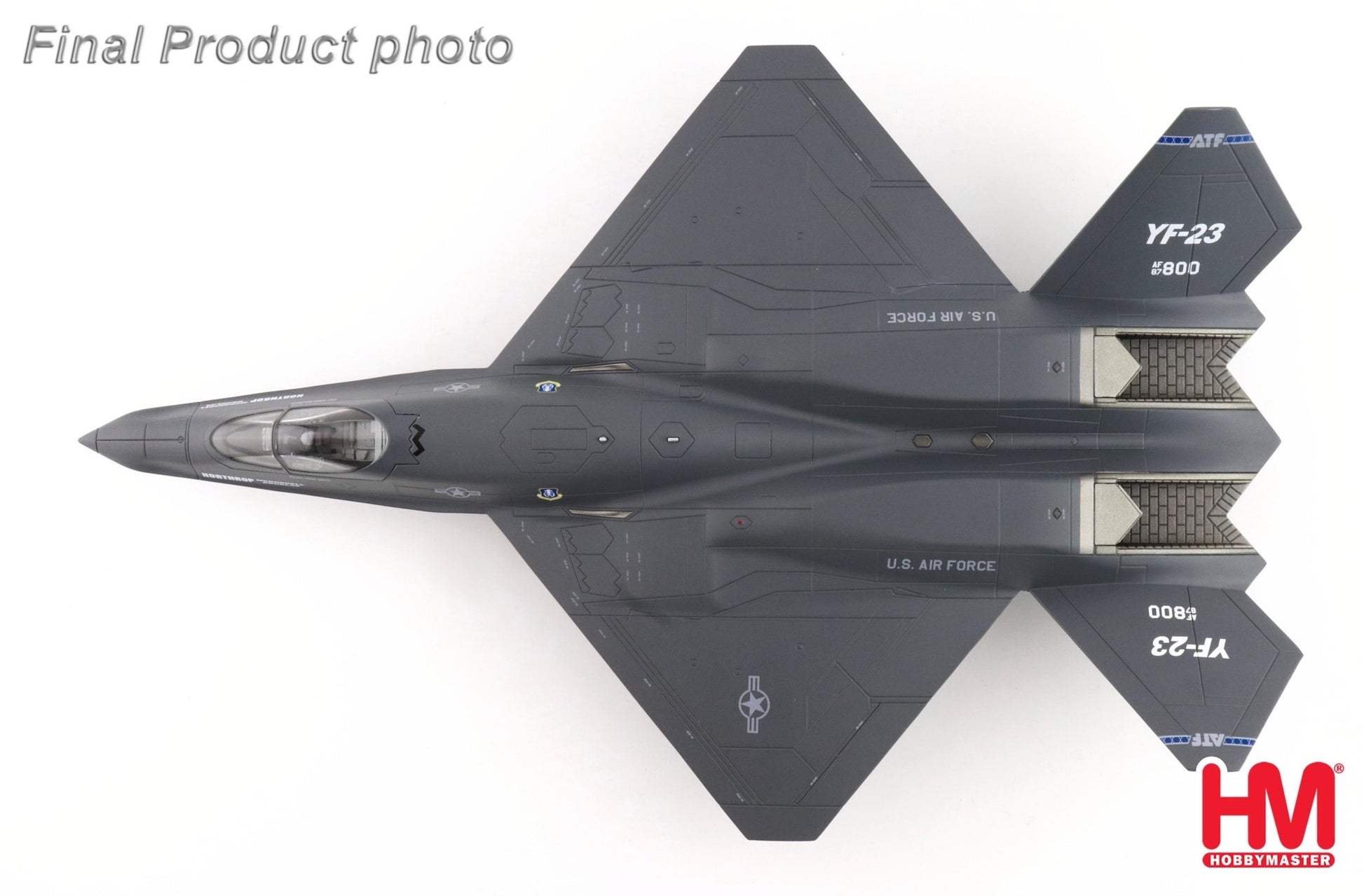 Hobby Master HA2851 1:72 YF - 23 "Black Widow II" PAV - 1, 87 - 0800, 1990 NMUSAF, Wright Patt AFB, Dayton OH
