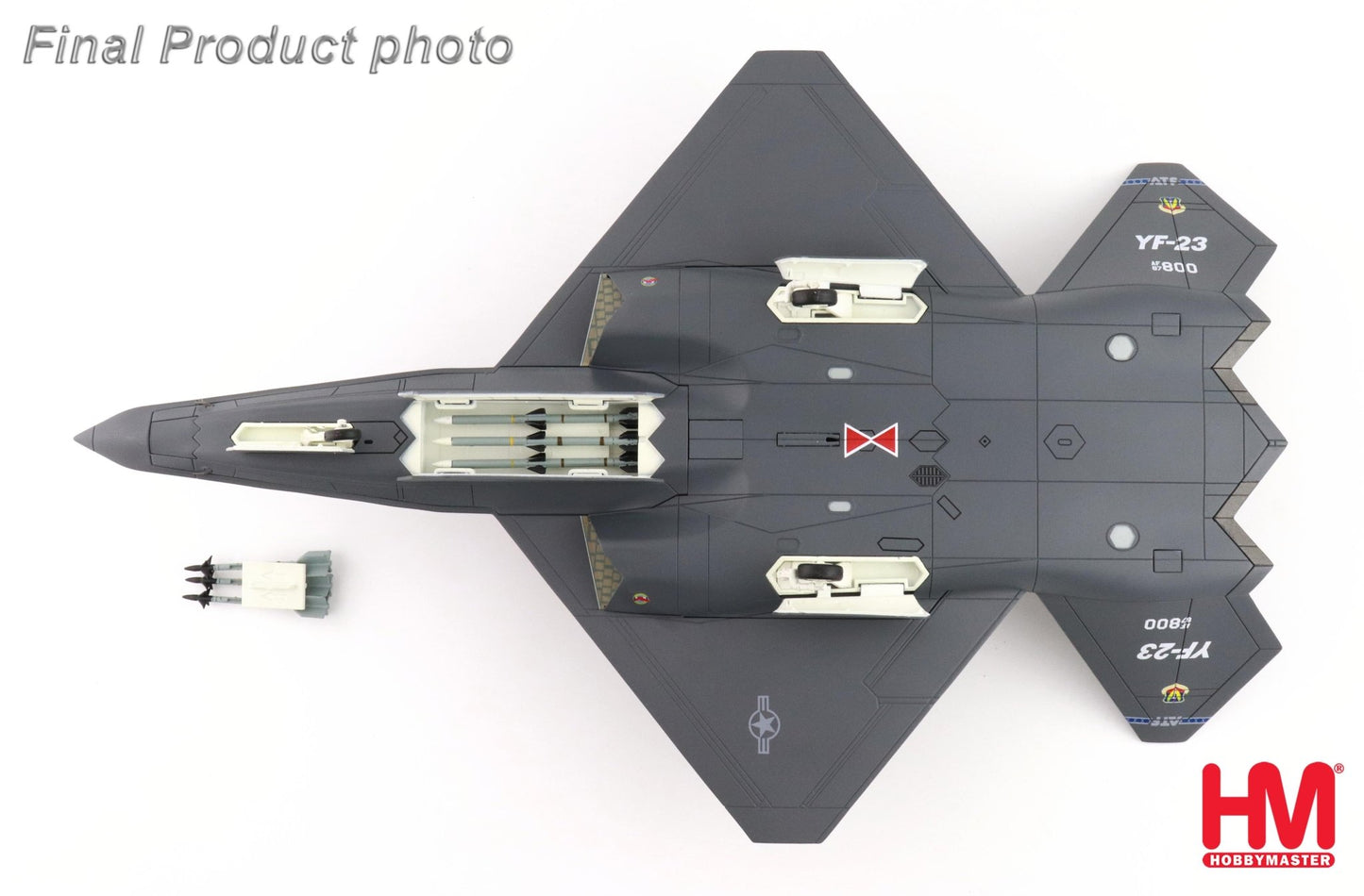 Hobby Master HA2851 1:72 YF - 23 "Black Widow II" PAV - 1, 87 - 0800, 1990 NMUSAF, Wright Patt AFB, Dayton OH