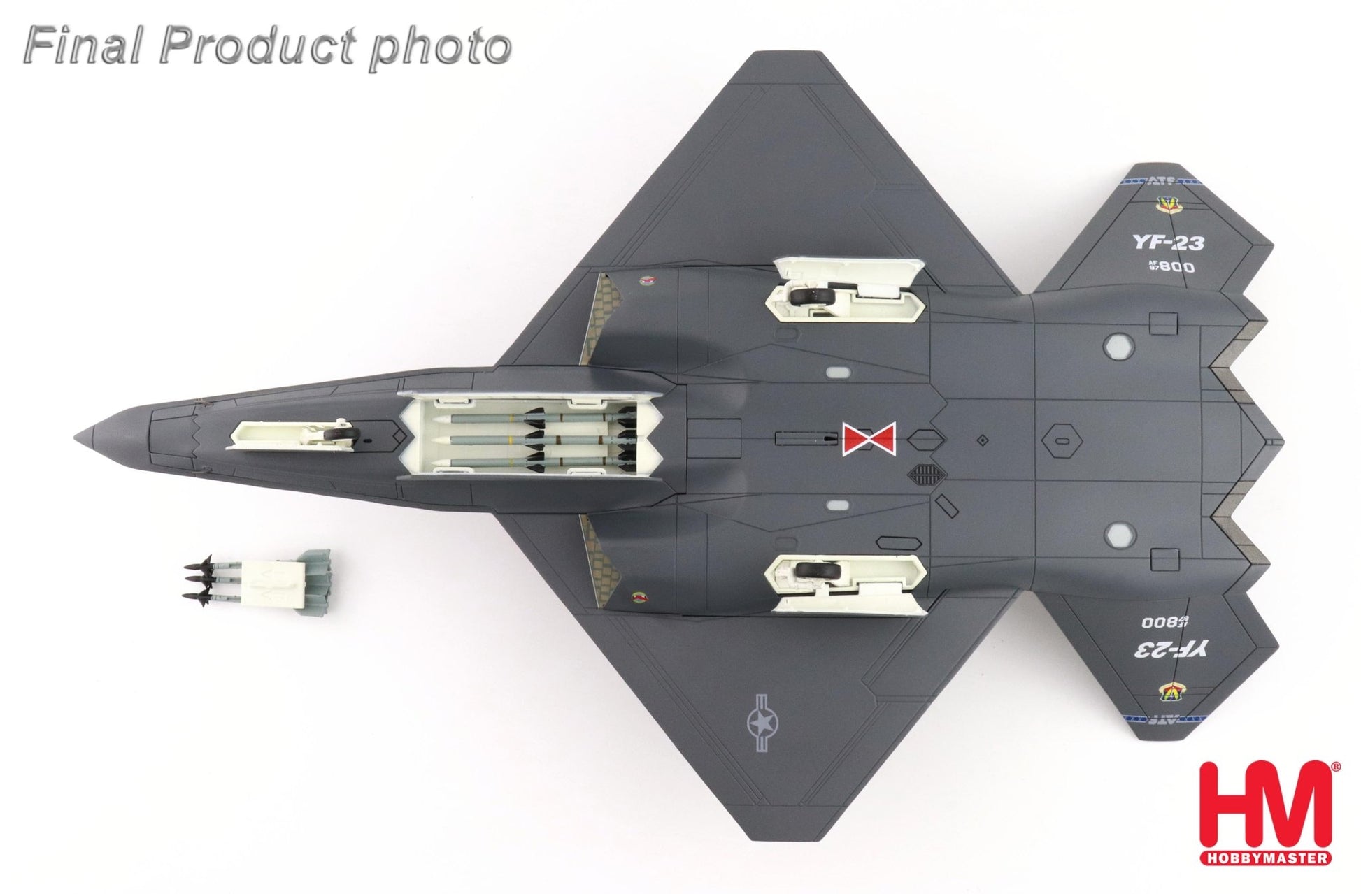 Hobby Master HA2851 1:72 YF - 23 "Black Widow II" PAV - 1, 87 - 0800, 1990 NMUSAF, Wright Patt AFB, Dayton OH