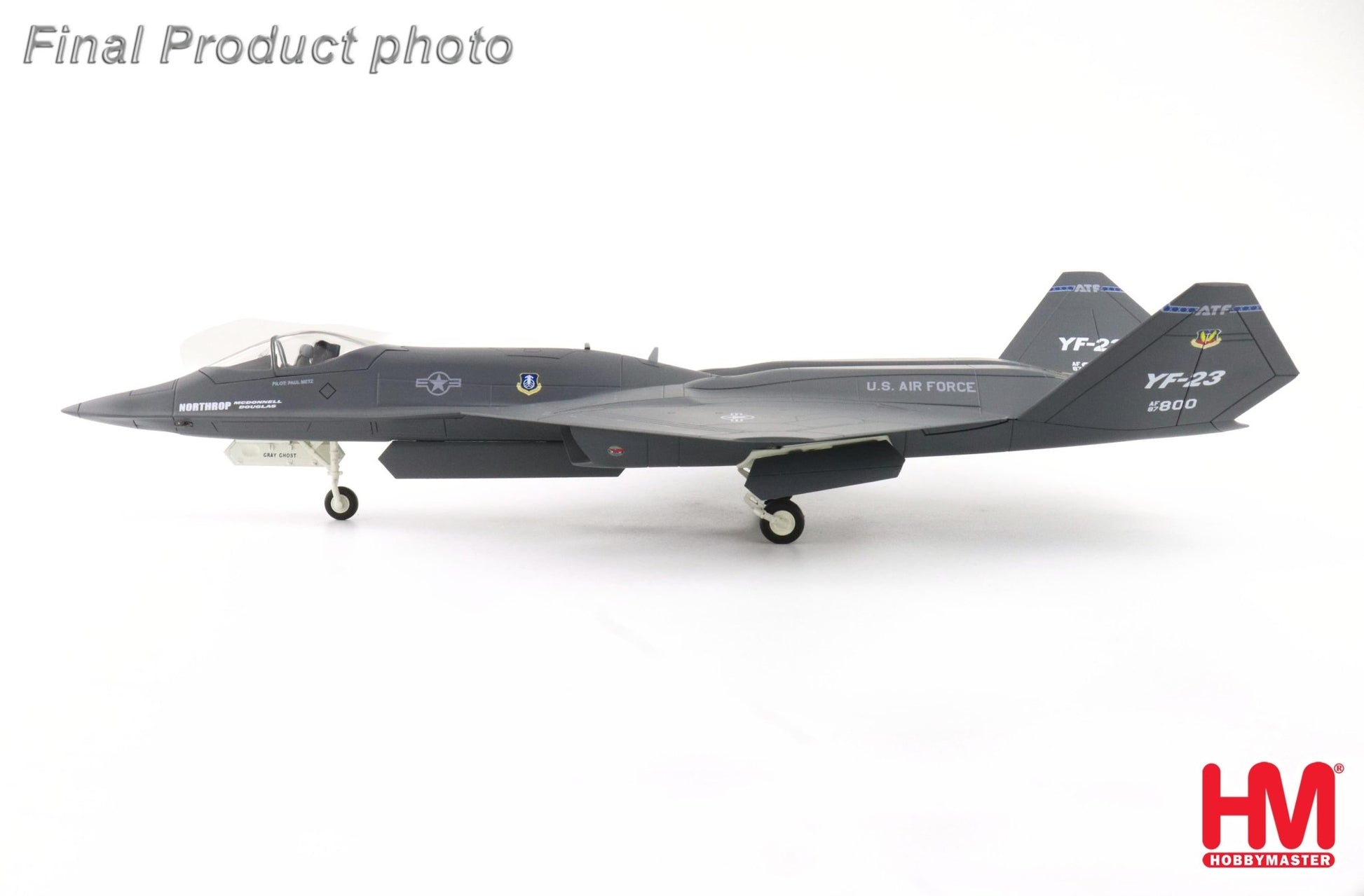 Hobby Master HA2851 1:72 YF - 23 "Black Widow II" PAV - 1, 87 - 0800, 1990 NMUSAF, Wright Patt AFB, Dayton OH