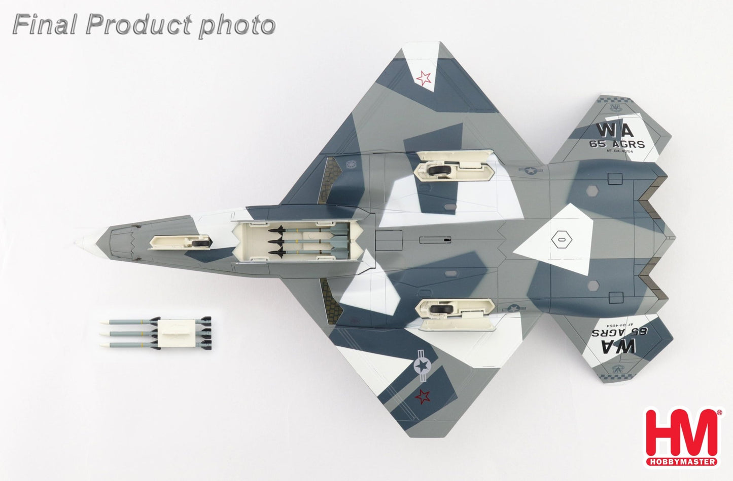 Hobby Master HA2852 1:72 F-23 "Su-57 Aggressor Scheme" Blue 054, 65th AGRS, Nellis AFB (what if scheme)
