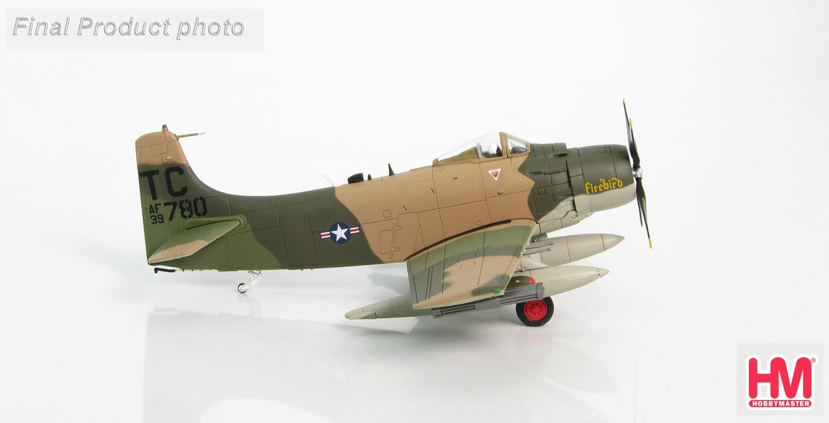 Hobby Master HA2911 1:72 Douglas A - 1H Skyraider, 139780 "Firebird", 1st SOS, Nakhon Phanom, Thailand, "Bat 21 rescue missions"